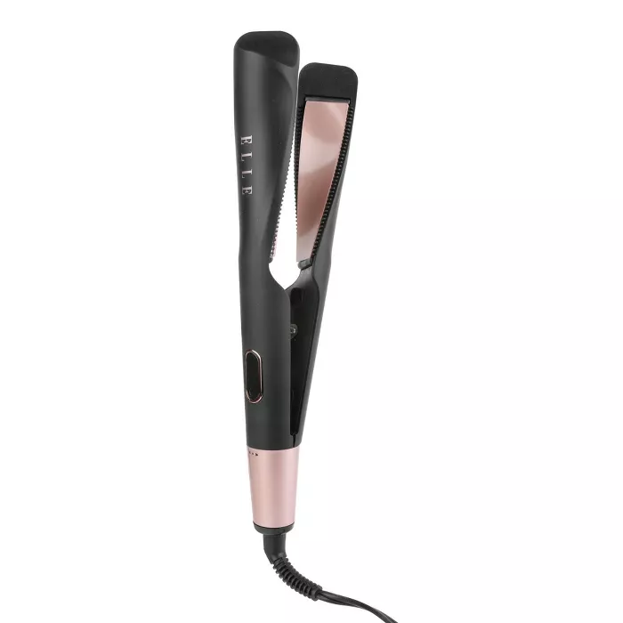 Elle Premiere Twisted 2-in-1 Curling/flat Iron : Target