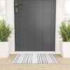 Holli Zollinger AEGEAN MULTI STRIPE Looped Vinyl Welcome Mat - Society6 - 2 of 4