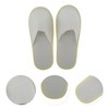 Unique Bargains Durable Closed Toe Anti-slip Disposable Slippers 1 Pair - 3 of 4