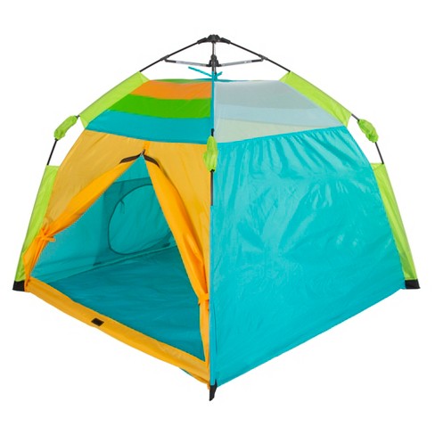 Naleving van vooroordeel opslag Pacific Play Tents Kids One Touch Pop Up Beach Sun Cover Tent 48" X 48" :  Target
