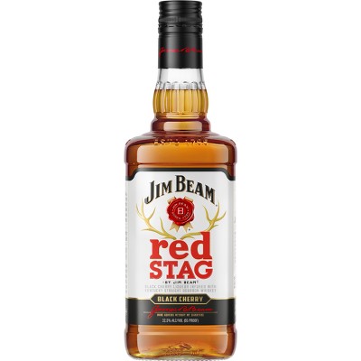Jim Beam Red Stag Black Cherry Bourbon Whiskey - 750ml Bottle