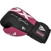 RDX Sports Boxing Gloves: Premium Hook & Loop Boxing Gloves for Training & Heavy Bag Workouts - 3 of 4