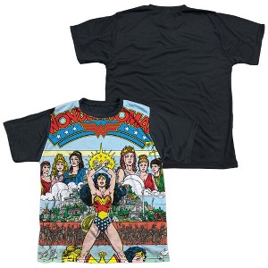 Boys' JLA No 1 Cover Short Sleeve Costume T-Shirt - 1 of 4