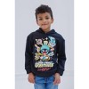 WARNER BROS Looney Tunes Marvin the Martian Bugs Bunny Fleece Pullover Hoodie Toddler to Big Kid - image 2 of 4