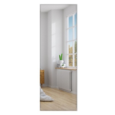 Tangkula 43" x 15" Wall Mounted Frameless Mirror Full Length Vertically or Horizontally
