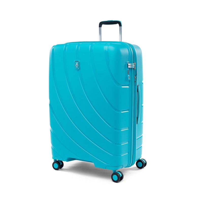 Atlantic® Luggage Convertible Medium to Large Checked Expandable Hardside Spinner, 1 of 11