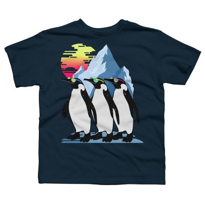 Boy's Design By Humans North Pole Summer By clingcling T-Shirt