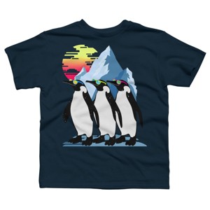 Boy's Design By Humans North Pole Summer By clingcling T-Shirt - 1 of 3