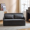 NicBex 3-in-1 Convertible Chair/Floor Bed - Sofa to Sleeper with Charging Tray Table, Fabric Upholstery - 4 of 4