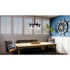 Urban Ambiance Luxury Traditional Chandelier 22.5''H x 29.5''W,  Midnight Black Finish,  Atlanta Collection, UHP4385 - 2 of 4