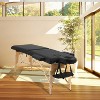 BestMassage Portable Massage Table 2-Fold Spa Bed Adjustable Salon Table with Non-Woven Carrying Bag - 2 of 4