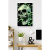 Trends International FlyLand Designs - Green Smoky Skull Framed Wall Poster Prints - 2 of 4