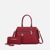 MKF Collection Gardenia Vegan Leather Women’s Tote Bag & Wallet by Mia K - 2 of 4