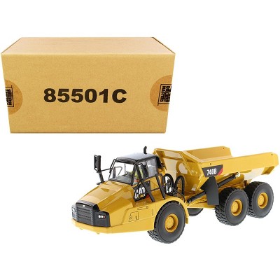 CAT Caterpillar 740B Articulated Hauler Dump Truck with Tipper Body and Operator "Core Classics Series" 1/50 Diecast Model by Diecast Masters