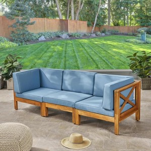 ATJafurn 3 Seater Outdoor Sectional Sofa - 1 of 4