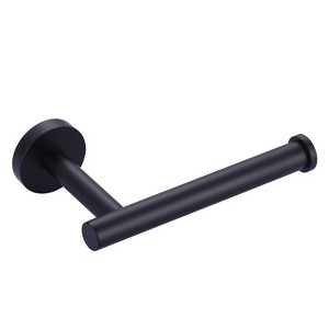 WOWOW Brushed Nickel Wall-Mount Single Arm Toilet Paper Holder for Bathroom, Washroom in Stainless Steel - 1 of 4