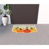 HomeRoots 18" X 30" Beige and Orange Coir Pumpkins and Leaves Outdoor Thanksgiving Door Mat - 2 of 4