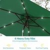 Sonkuki 7.5 ft Outdoor LED Solar Lighted Patio Market Umbrella w/ Push Button Tilt - 4 of 4