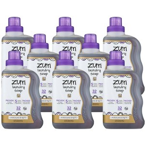 Zum Clean Laundry Soap Frankincense and Myrrh - Case of 8/32 fz - 1 of 4