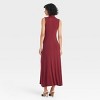 Women's Knit Midi Shift Dress - A New Day™ - 2 of 3