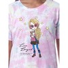 Harry Potter Womens' Luna Lovegood Character Nightgown Sleep Pajama Shirt Multicolored - image 2 of 3