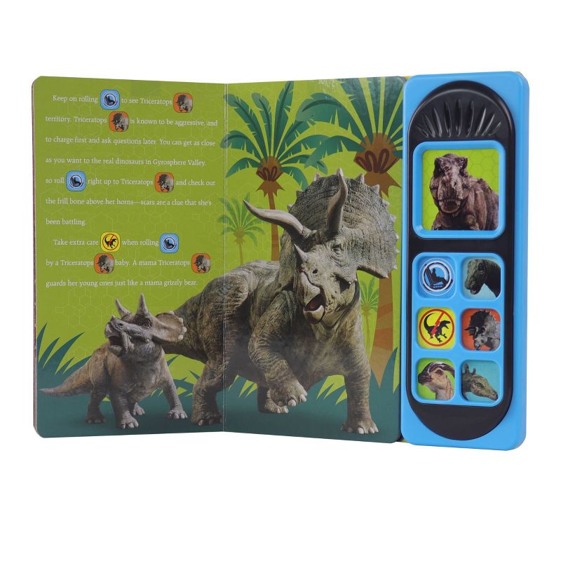 Jurassic World Roll With The Dinosaurs - Little Sound (Board Book), 3 of 6