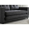 NicBex Couches for Living Room 3 Fold Sofa Velvet linen fabric Convertible Futon Couch Sleeper Sofabed Pull Out Couch Bed - 4 of 4