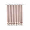 Olive & Linen Pixel Shower Curtain - 4 of 4