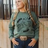 Simply Sage Market Women's Graphic Sweatshirt Cosmic Cowboy - 2 of 3