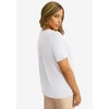 Jessica London Women's Plus Size Uptown Refined Tee - 3 of 4