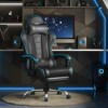 Yaheetech Adjustable Gaming Chair with Footrest and Lumbar Support - 2 of 4