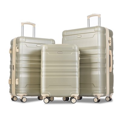 Lightweight Luggage Sets, 3 Piece Suitcase Set, 20inch/24inch /28inch Carry On Luggage, Airline Approved Hard Shell Case with Spinner Wheels TSA Lock