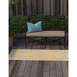 Jill Zarin Outdoor Dubai Medallion Woven Area Rug - 1 of 4