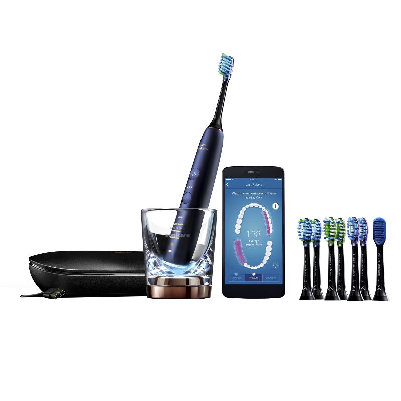 Philips Sonicare DiamondClean Smart 9700 Rechargeable Electric Toothbrush, 3 of 10