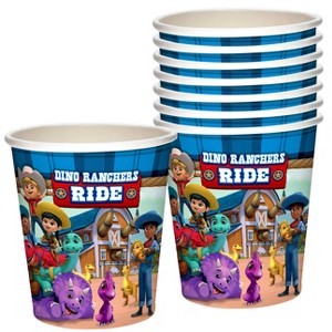 Treasures Gifted Dino Ranch Party Supplies - Cups - 16 Pack - 1 of 4
