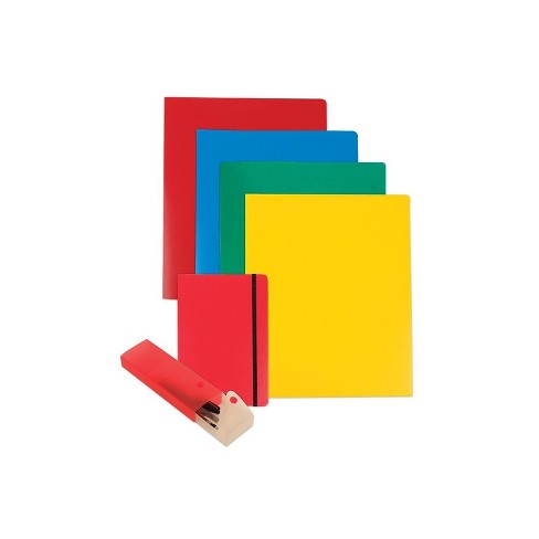 Jam Paper Premium Matte Cardstock Two-pocket Presentation Folders