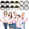 Big Dot of Happiness New Year's Eve - Gold - 2026 New Years Eve Resolution Party Name Tags - Party Badges Sticker Set of 12 - 2 of 4