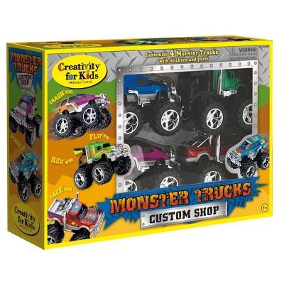 Monster Trucks Custom Shop - Creativity for Kids