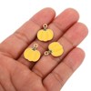Unique Bargains Metal Pumpkin Pendants for Making Bracelet Earring Keychain 27 Pcs - 4 of 4