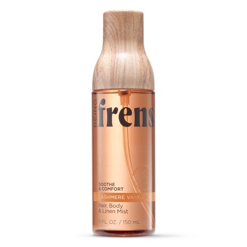 Being Frenshe Hair, Body & Linen Mist Body Spray With Essential Oils -  Cashmere Vanilla - 5 Fl Oz : Target