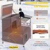 Aivituvin Insulated Cat House for Feral Cats| Warm Liner Inside-AIR33-IN - 2 of 4