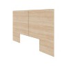 Nexera Queen James Headboard Brown Oak: Modern Engineered Wood, Lacquered Finish, 42" Height - 2 of 4