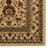 5'x7' Elegance Zeigler Rug Off White - Linon: Traditional Floral Area Rug, Low Pile, Indoor Use, Machine Made - 3 of 4