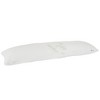 Hastings Home Charcoal-Infused Memory Foam Body Pillow With Rayon Made From Bamboo Fiber Cover - 14" x 50", White - 3 of 4