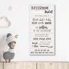 Courtside Market Bathroom Rules 12x24 Gallery-Wrapped Canvas - 2 of 4