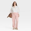 Women's Mid-Rise Straight Leg Relaxed Chino Pants - Universal Thread™ - 3 of 3