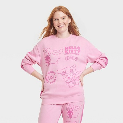Pink Cardigan + Beige Sweatpants — Living Petite
