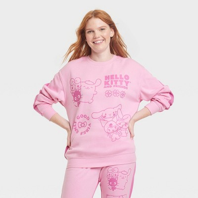 Women's Sanrio Hello Kitty And Friends Two-tone Graphic Sweatshirt