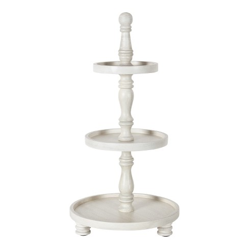 Kate And Laurel Downing Tray, 12x12x24, White : Target