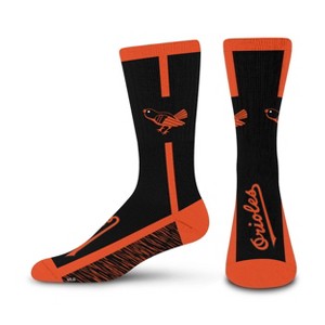MLB Baltimore Orioles Adult Crew Socks - 1 of 3